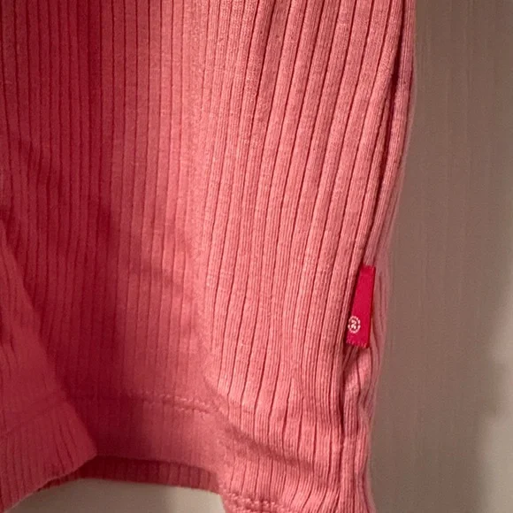 Levi’s Pink Ribbed Tank Top - Picture 5 of 6